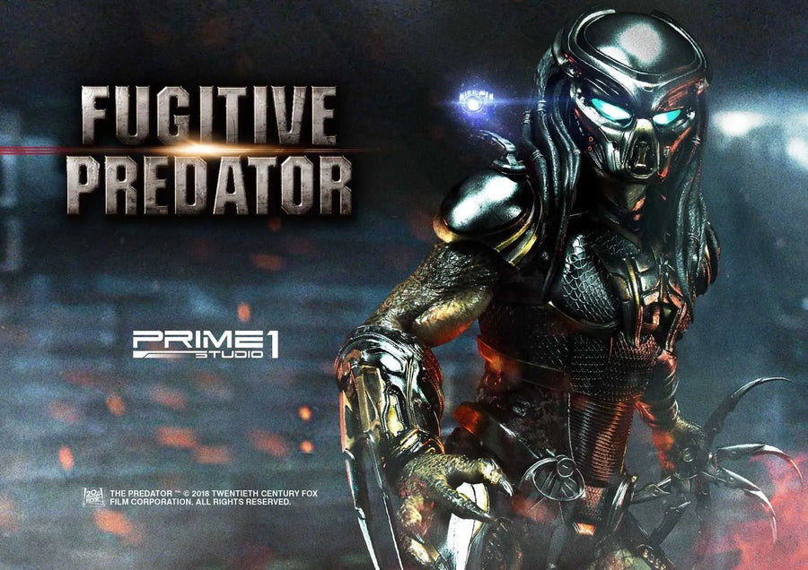 Fugitive Predator (Regular Version) The Predator (Film) – Prime1Studio – ActionFigure Brasil