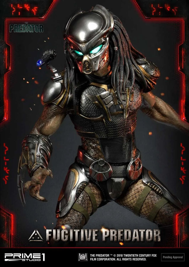 Fugitive Predator (Regular Version) The Predator (Film) – Prime1Studio – ActionFigure Brasil