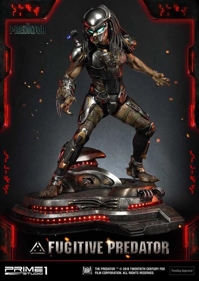 Fugitive Predator (Regular Version) The Predator (Film) – Prime1Studio – ActionFigure Brasil