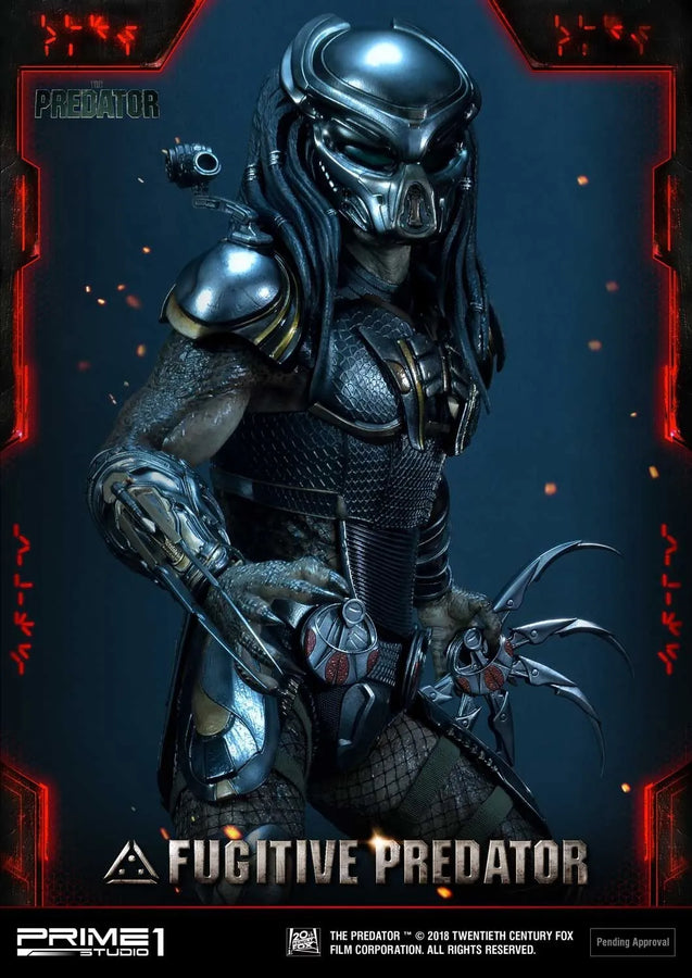 Fugitive Predator (Regular Version) The Predator (Film) – Prime1Studio – ActionFigure Brasil