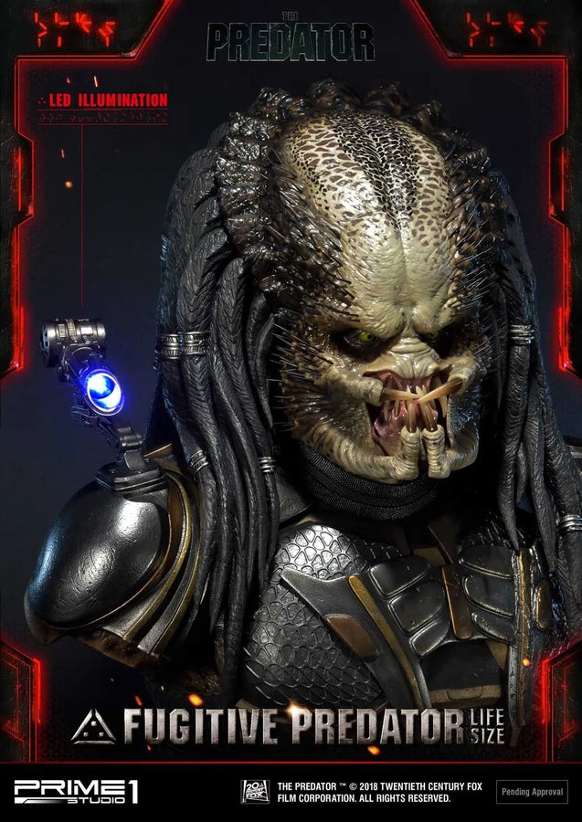 Fugitive Predator (Regular Version) The Predator (Film) – Prime1Studio – ActionFigure Brasil