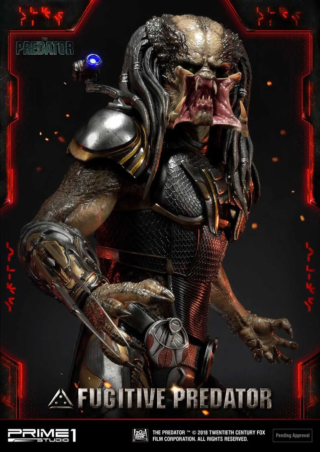 Fugitive Predator (Regular Version) The Predator (Film) – Prime1Studio – ActionFigure Brasil