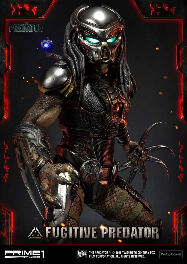 Fugitive Predator (Regular Version) The Predator (Film) – Prime1Studio – ActionFigure Brasil