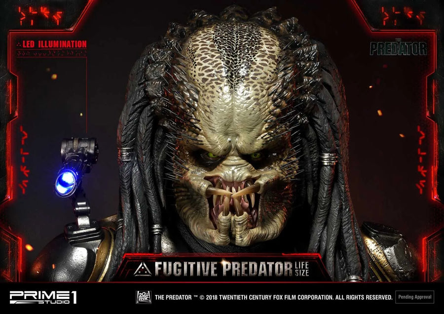 Fugitive Predator (Regular Version) The Predator (Film) – Prime1Studio – ActionFigure Brasil