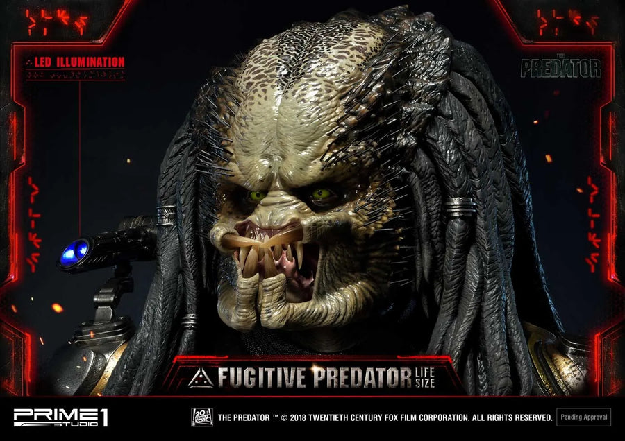 Fugitive Predator (Regular Version) The Predator (Film) – Prime1Studio – ActionFigure Brasil