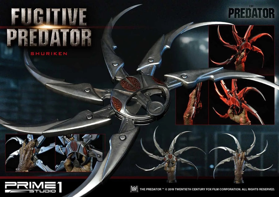 Fugitive Predator Shuriken (Regular Version) The Predator (Film) – Prime1Studio – ActionFigure Brasil