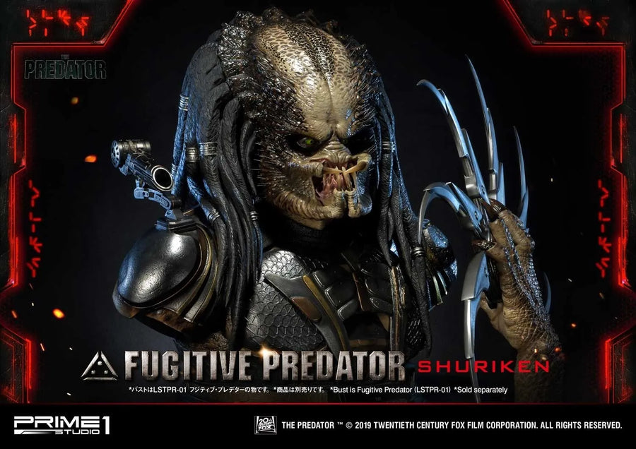 Fugitive Predator Shuriken (Regular Version) The Predator (Film) – Prime1Studio – ActionFigure Brasil