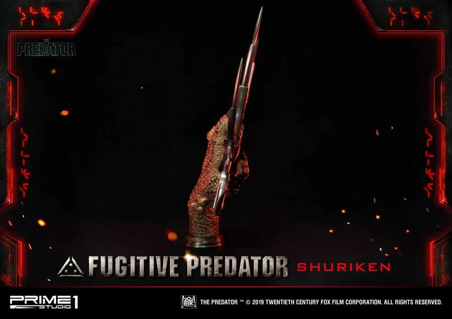 Fugitive Predator Shuriken (Regular Version) The Predator (Film) – Prime1Studio – ActionFigure Brasil