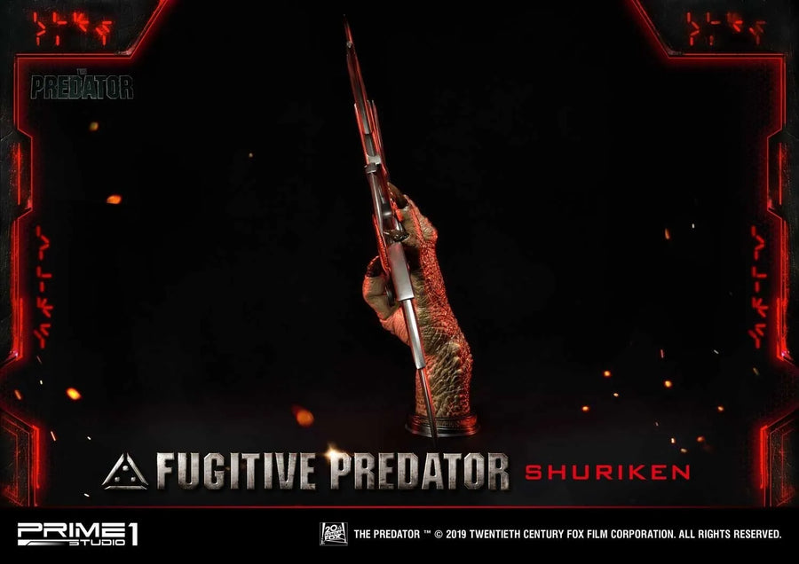Fugitive Predator Shuriken (Regular Version) The Predator (Film) – Prime1Studio – ActionFigure Brasil