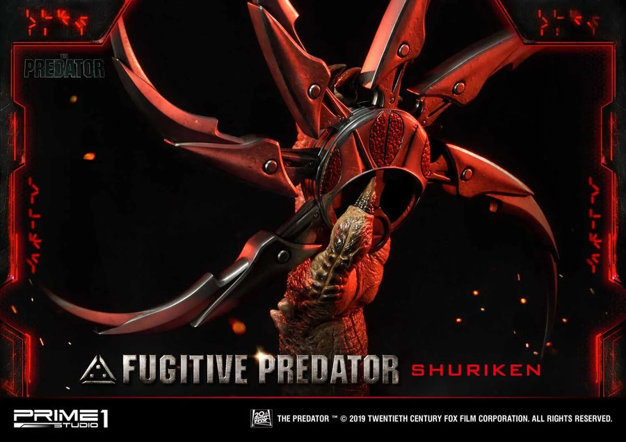 Fugitive Predator Shuriken (Regular Version) The Predator (Film) – Prime1Studio – ActionFigure Brasil