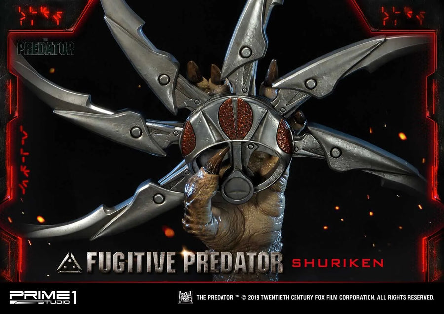Fugitive Predator Shuriken (Regular Version) The Predator (Film) – Prime1Studio – ActionFigure Brasil