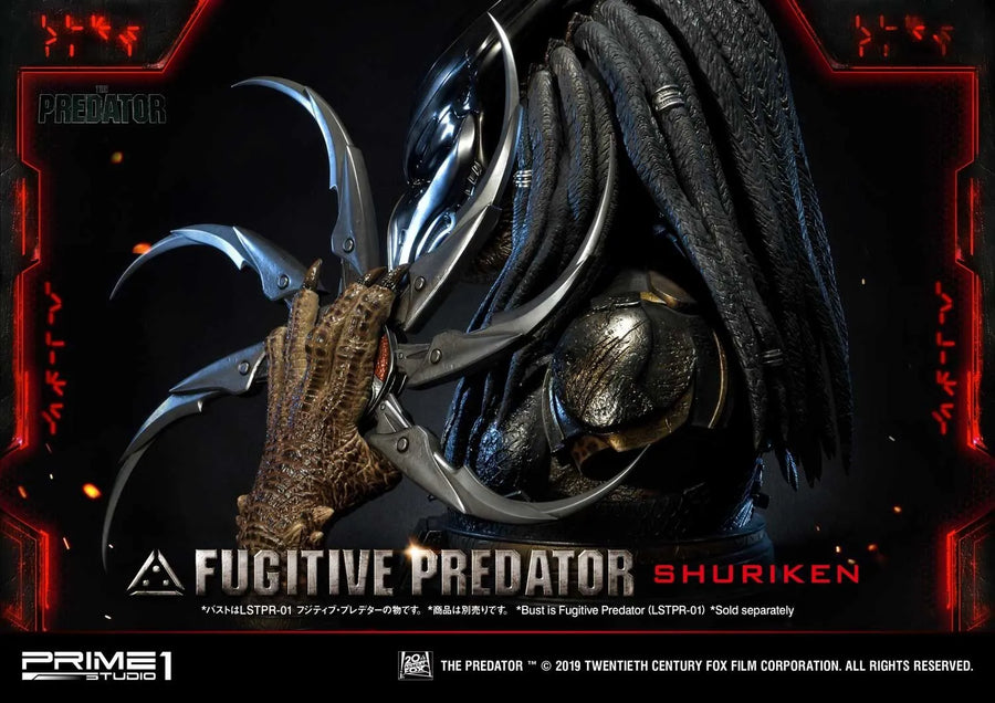 Fugitive Predator Shuriken (Regular Version) The Predator (Film) – Prime1Studio – ActionFigure Brasil