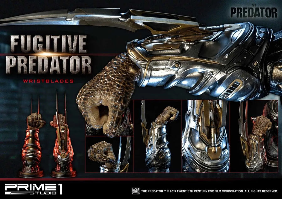 Fugitive Predator Wristblades (Regular Version) The Predator (Film) – Prime1Studio – ActionFigure Brasil