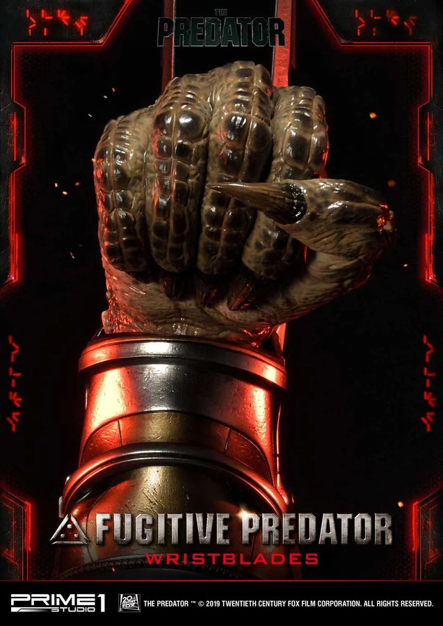 Fugitive Predator Wristblades (Regular Version) The Predator (Film) – Prime1Studio – ActionFigure Brasil
