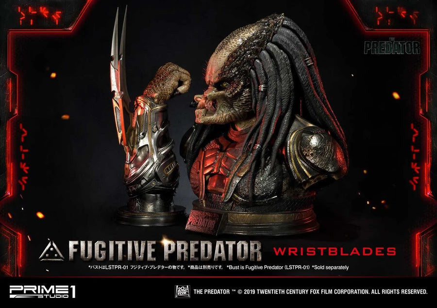 Fugitive Predator Wristblades (Regular Version) The Predator (Film) – Prime1Studio – ActionFigure Brasil