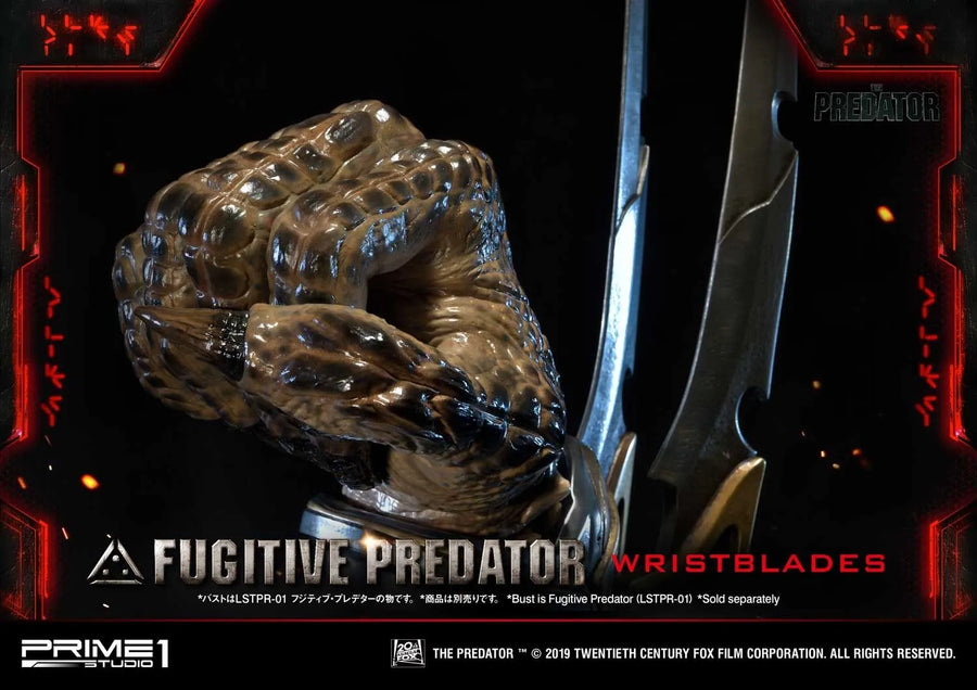 Fugitive Predator Wristblades (Regular Version) The Predator (Film) – Prime1Studio – ActionFigure Brasil