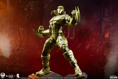 Fulgore: Gold Variant - LIMITED EDITION: 350 (Gold Edition) – PCS – ActionFigure Brasil — close