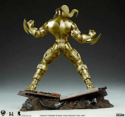 Fulgore: Gold Variant - LIMITED EDITION: 350 (Gold Edition) – PCS – ActionFigure Brasil — close