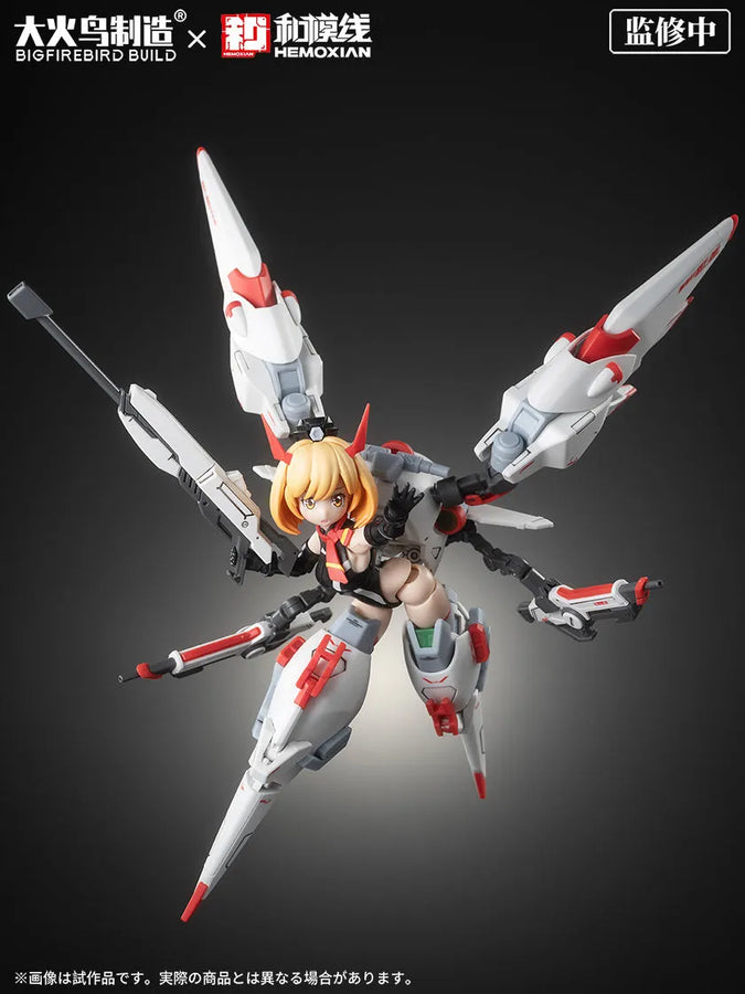 Full Time Himeka - Kelly Jarnett - Model Kit (Big Firebird Build x Japanese Model Line)ㅤ – Big Firebird Build x Japanese Model Line – ActionFigureBrasil