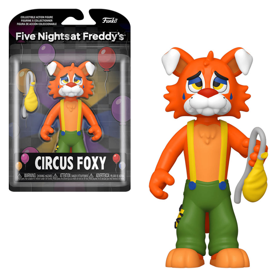 FUNKO ACTION FIVE NIGHTS AT FREDDY'S - CIRCUS FOXY (67623) BRINDE