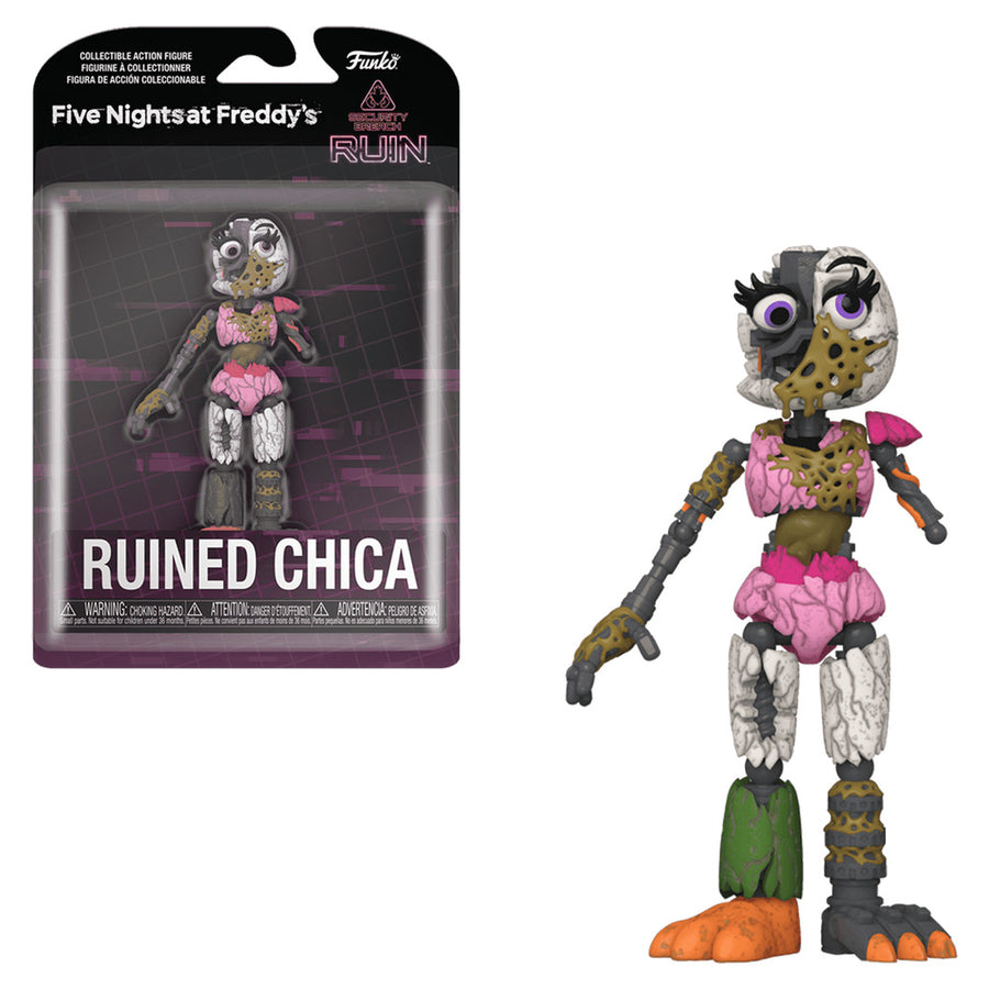 FUNKO ACTION FIVE NIGHTS AT FREDDY'S: SECURITY BREACH RUIN - RUINED CHICA (72467)