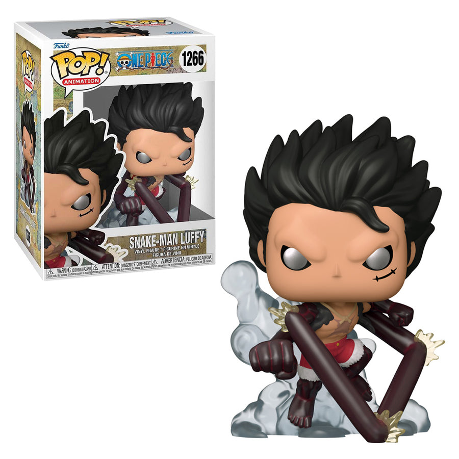 FUNKO POP ANIMATION ONE PIECE - LUFFY SNAKE-MAN 1266 BRINDE