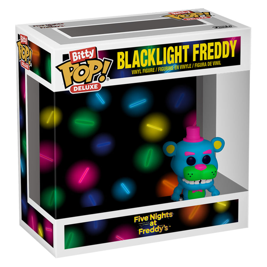 FUNKO BITTY DELUXE FIVE NIGHT'S AT FREDDY'S - BLACKLIGHT FREDDY (84872)