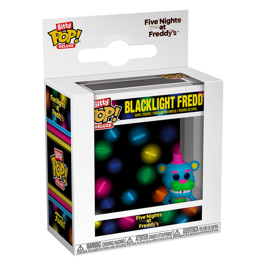 FUNKO BITTY DELUXE FIVE NIGHT'S AT FREDDY'S - BLACKLIGHT FREDDY (84872)