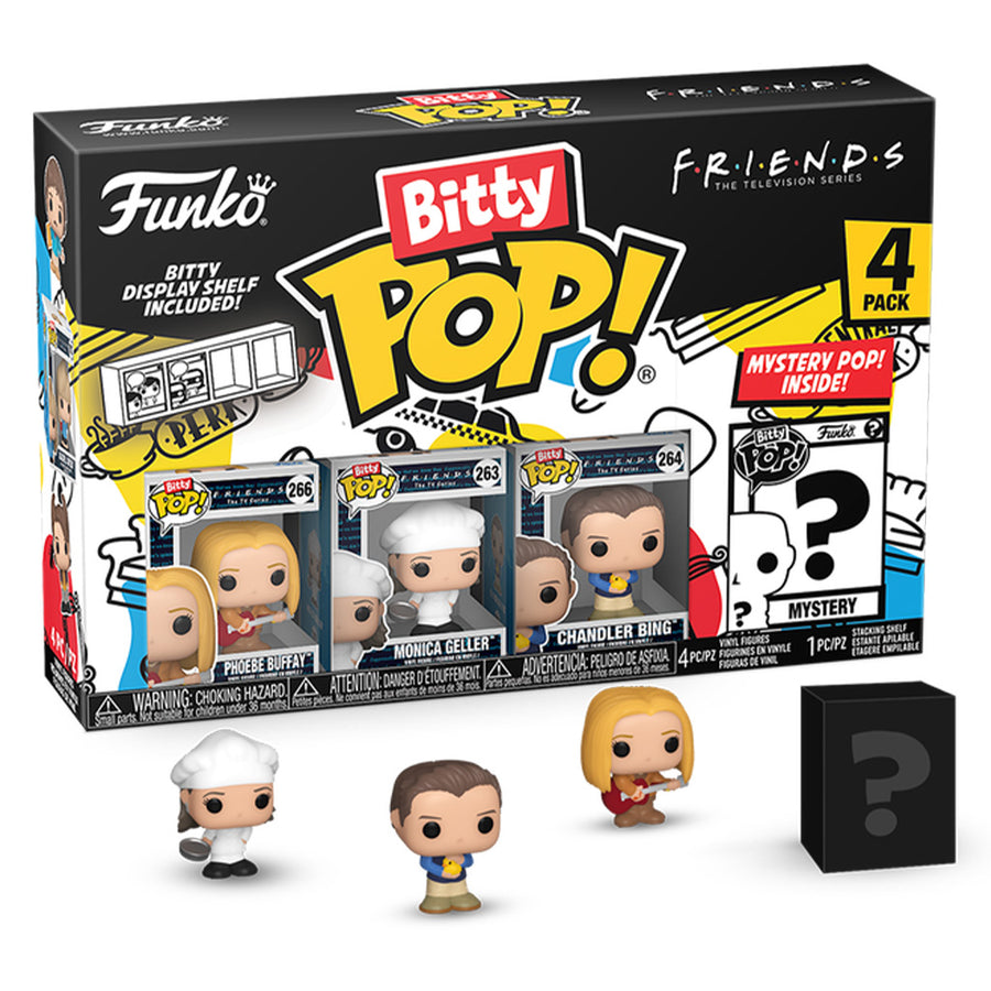 FUNKO BITTY FRIENDS - PHOEBE 4-PACK (73051) BRINDE