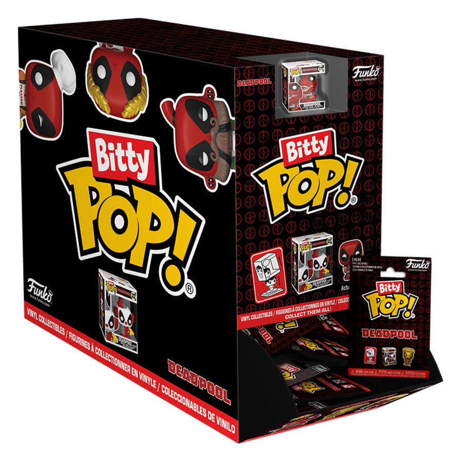 FUNKO BITTY MYSTERY MINIS MARVEL DEADPOOL (UNIDADE) (89664)