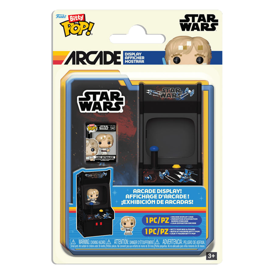 FUNKO BITTY POP ARCADE: STAR WARS - LUKE SKYWALKER (85545) BRINDE