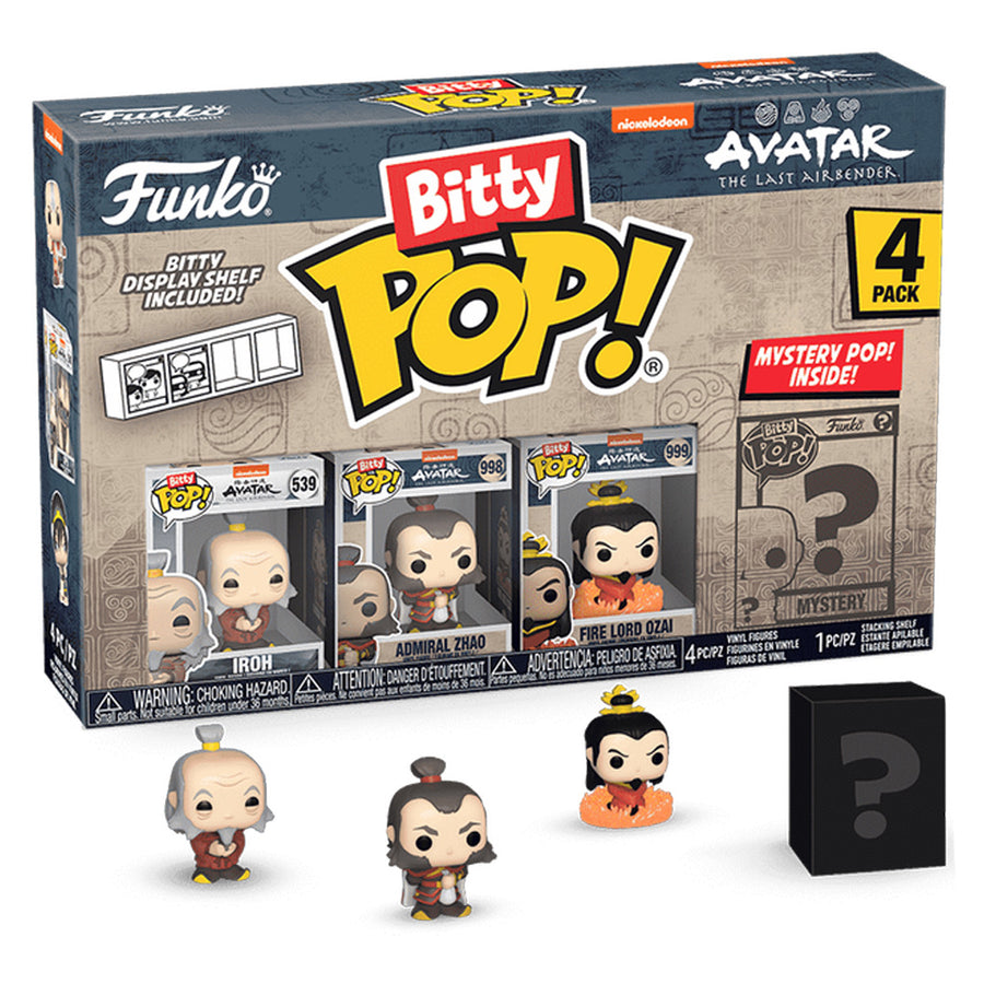 FUNKO BITTY POP AVATAR THE LAST AIRBENDER - IROH 4-PACK (73058) BRINDE
