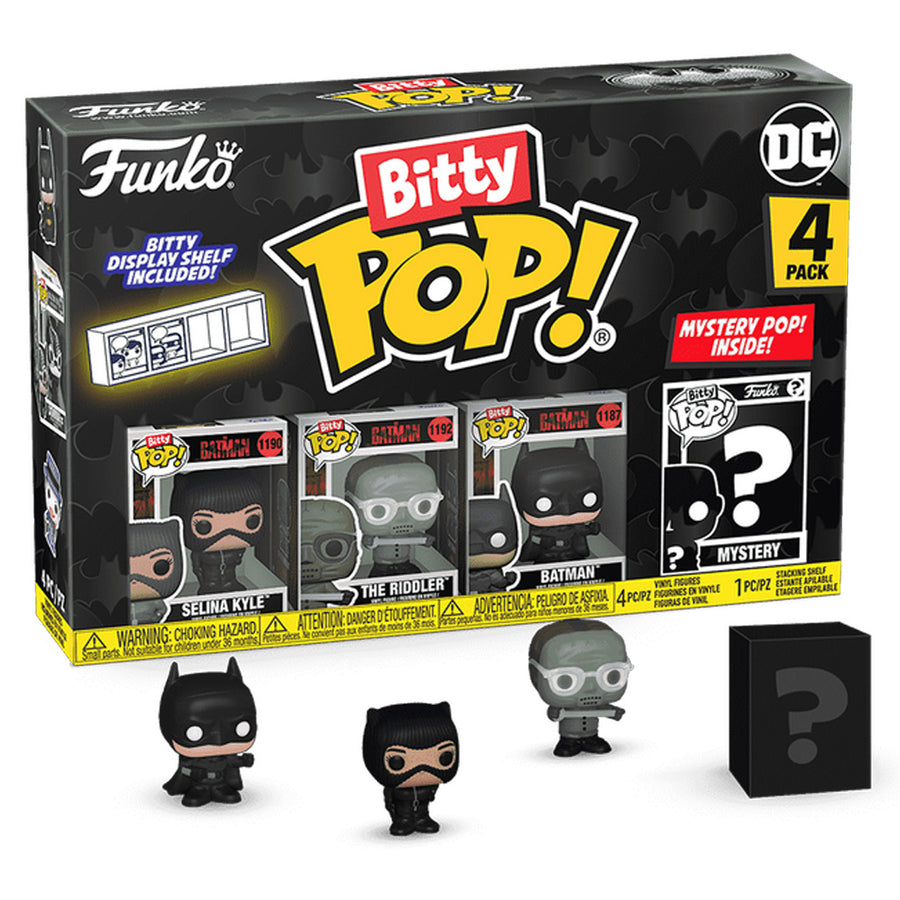 FUNKO BITTY POP BATMAN 85TH ANNIVERSARY - 4-PACK (81128) BRINDE