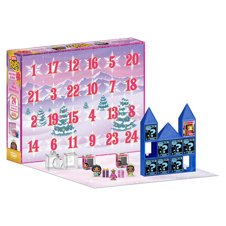 FUNKO BITTY POP DISNEY COUNTDOWN CALENDER - PRINCESS HOLIDAY (87002)