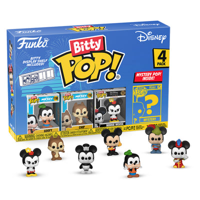FUNKO BITTY POP DISNEY GOOFY 4-PACK (71322)