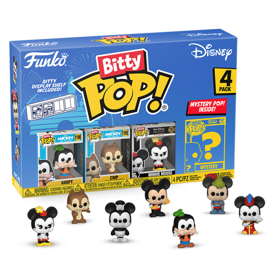FUNKO BITTY POP DISNEY GOOFY 4-PACK (71322)