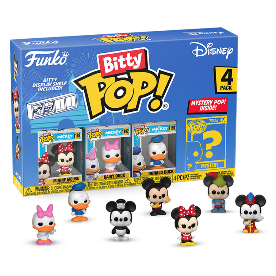 FUNKO BITTY POP DISNEY MICKEY AND FIRENDS - MINNIE 4-PACK (71320) BRINDE