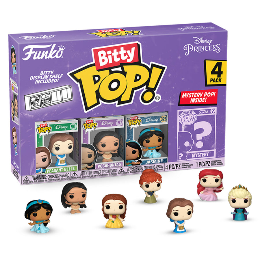 FUNKO BITTY POP DISNEY - PRINCESS BELLE 4-PACK (73028)