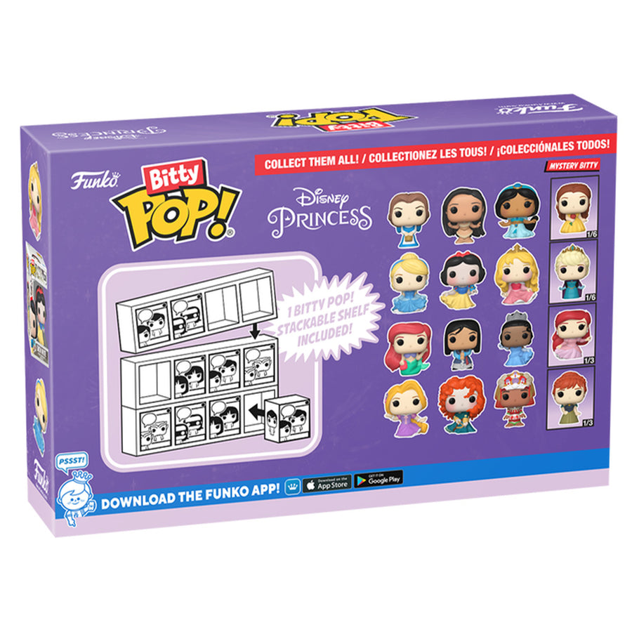FUNKO BITTY POP DISNEY - PRINCESS BELLE 4-PACK (73028)