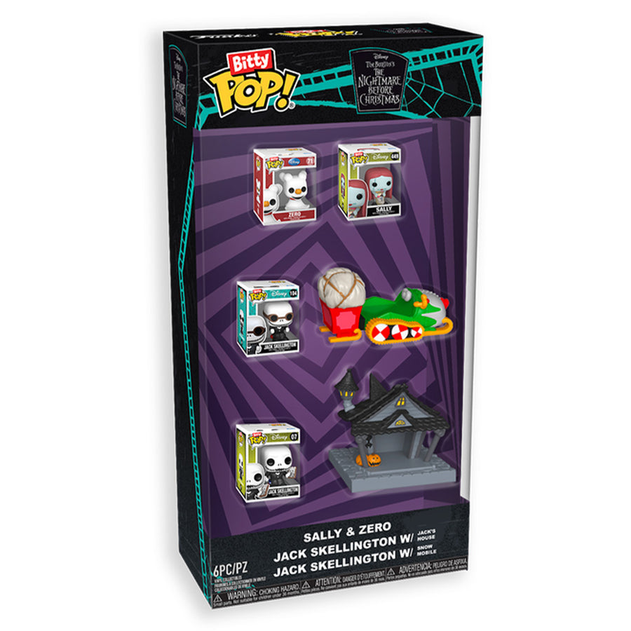 FUNKO BITTY POP DISNEY THE NIGHT BEFORE CHRISTMAS 6-PACK (91761) BRINDE