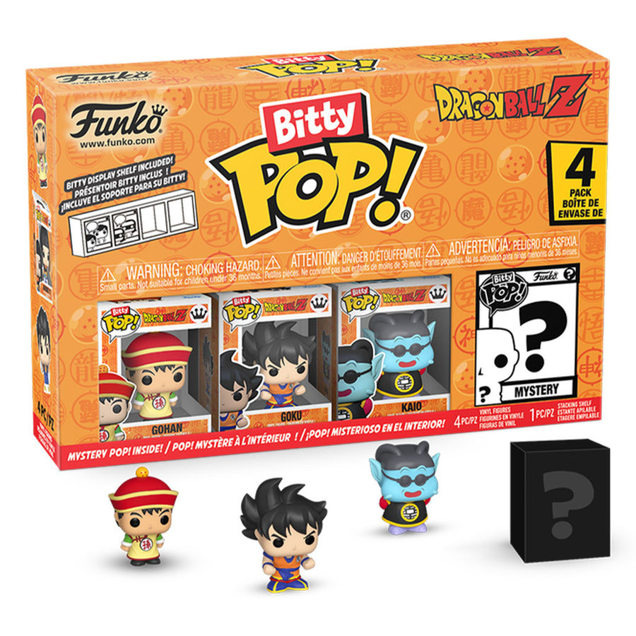 FUNKO BITTY POP DRAGON BALL Z - GOHAN 4-PACK (73023) BRINDE