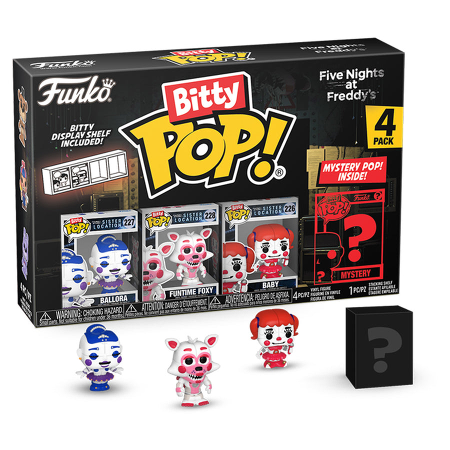 FUNKO BITTY POP FIVE NIGHTS AT FREDDY'S - BALLORA 4-PACK (73044)