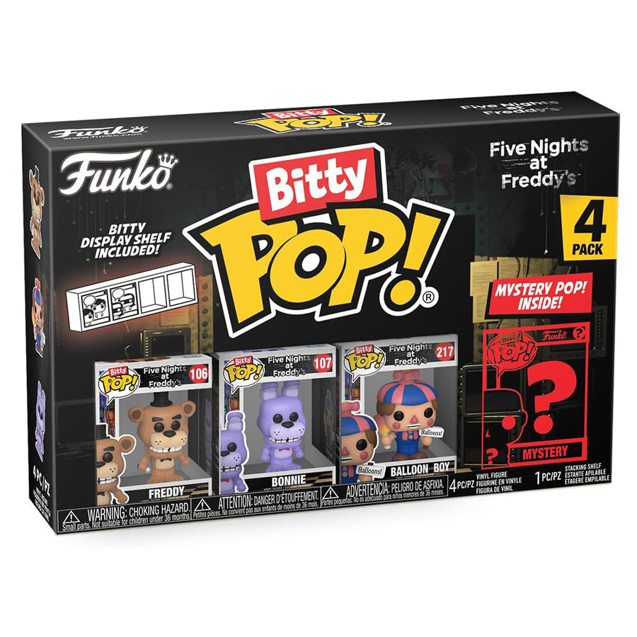 FUNKO BITTY POP FIVE NIGHTS AT FREDDY'S - FREDDY 4-PACK (73046)