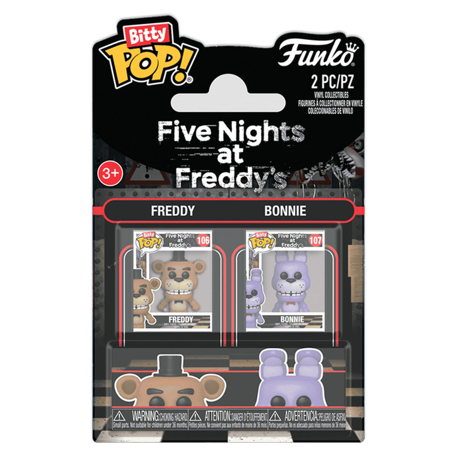 FUNKO BITTY POP FIVE NIGHTS AT FREDDY'S - FREDDY & BONNIE 2-PACK (88918)