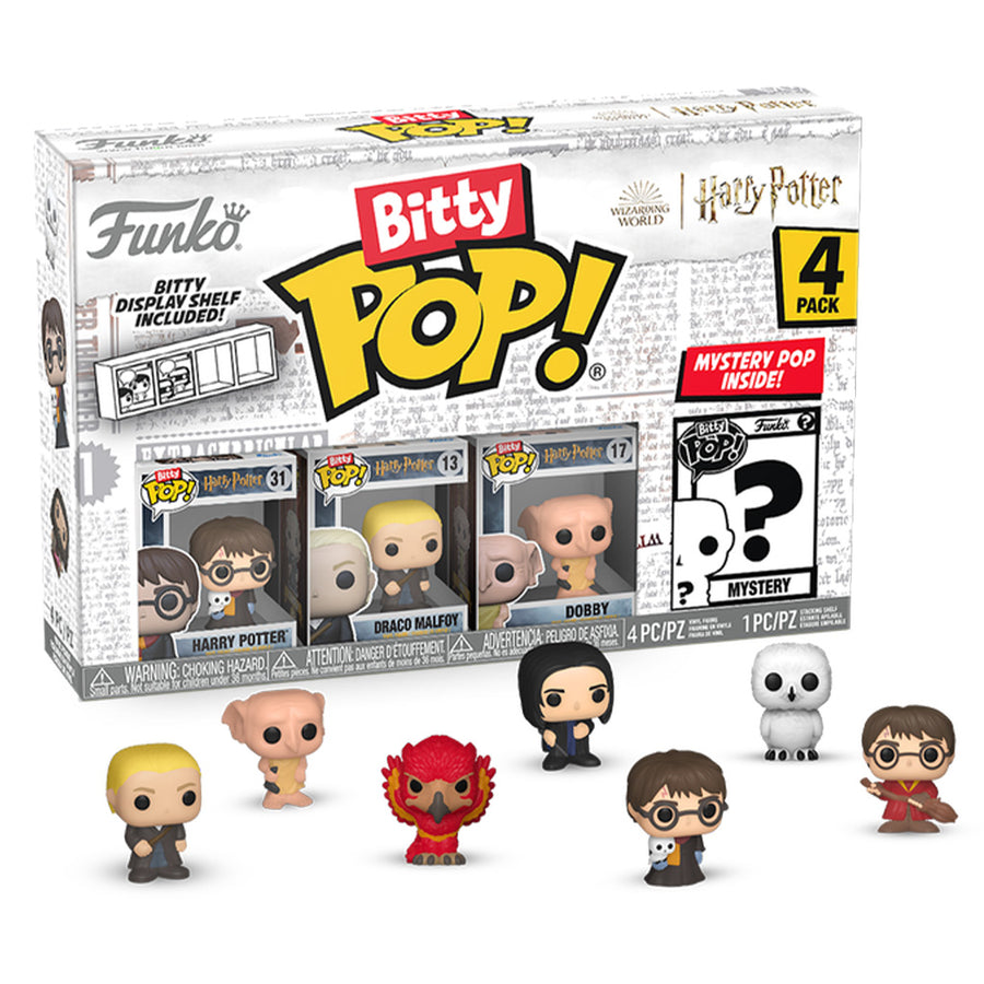FUNKO BITTY POP HARRY POTTER - HARRY POTTER 4-PACK (71315) BRINDE