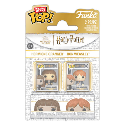 FUNKO BITTY POP HARRY POTTER - HERMIONE & RON WEASLEY 2-PACK (88917)