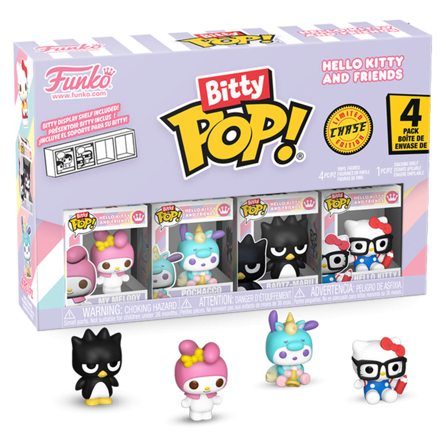 FUNKO BITTY POP HELLO KITTY - MY MELODY 4-PACK (85716) BRINDE