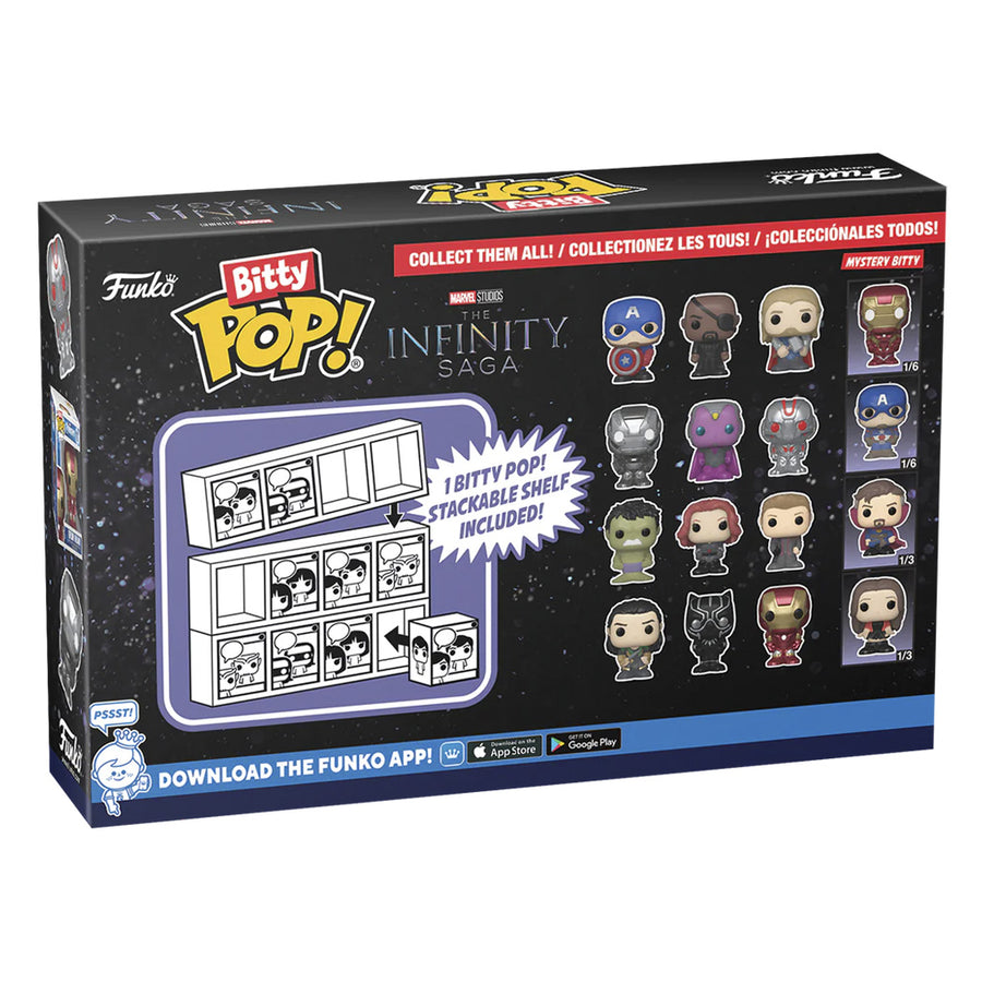 FUNKO BITTY POP MARVEL 4-PACK - IRON MAN (71505)