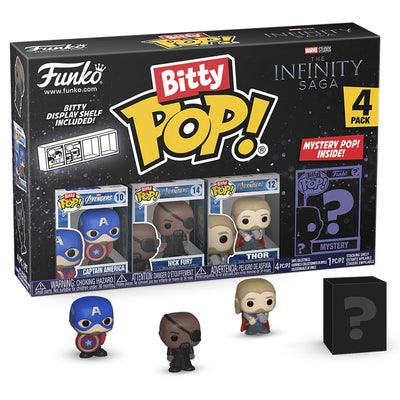 FUNKO BITTY POP MARVEL CAPTAIN AMERICA 4-PACK (71503)