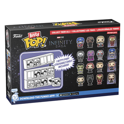 FUNKO BITTY POP MARVEL CAPTAIN AMERICA 4-PACK (71503)